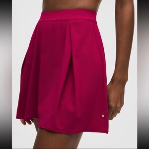 Lululemon Angled Pleat High Rise Tennis Skirt